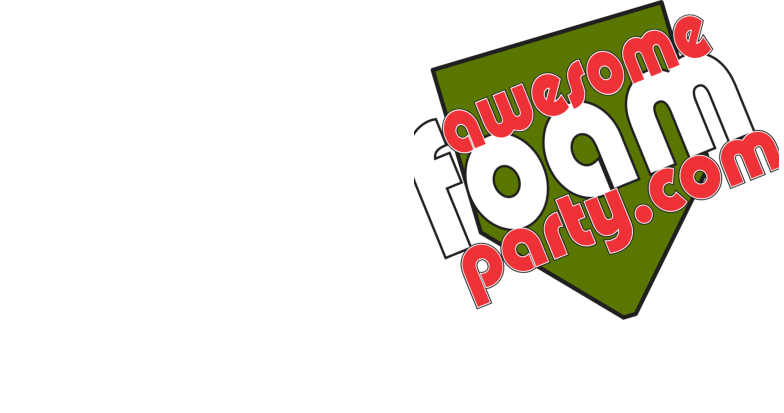 Visit our other websites: Awesome Gameshows  |  Awesome Kids Parties  |  Awesome Outdoor Cinema Awesome Party Disc Jockey  |  Awesome Party DJ  |  Awesome Foam Parties Awesome Party Inflatables  |  Awesome School DJ  |  Awesome Silent Parties Awesome Trivia Dude  |  Awesome Wedding DJ  |  Tampa Wedding DJ What is an Awesome Foam Party?  Foam parties make an awesome, amazing, and unbelievable event. We now offer HD foam for even more foam, along with scented and UV reactive foam. To reserve your date for a foam party please call us today (813) 679-8534.